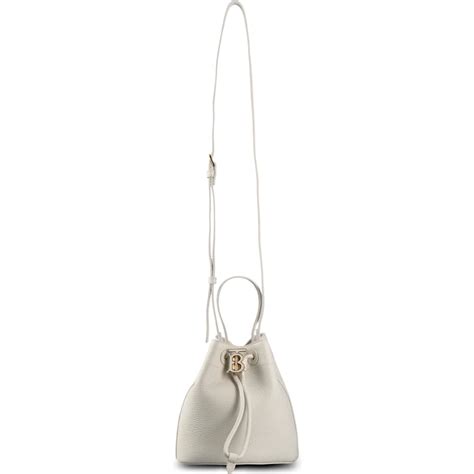 burberry borsa secchio|Borsa a secchiello TB mini (Marrone betulla scuro) .